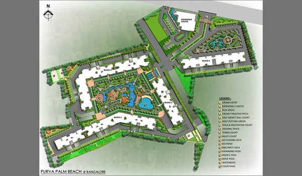 Purva Palm Beach Master Plan